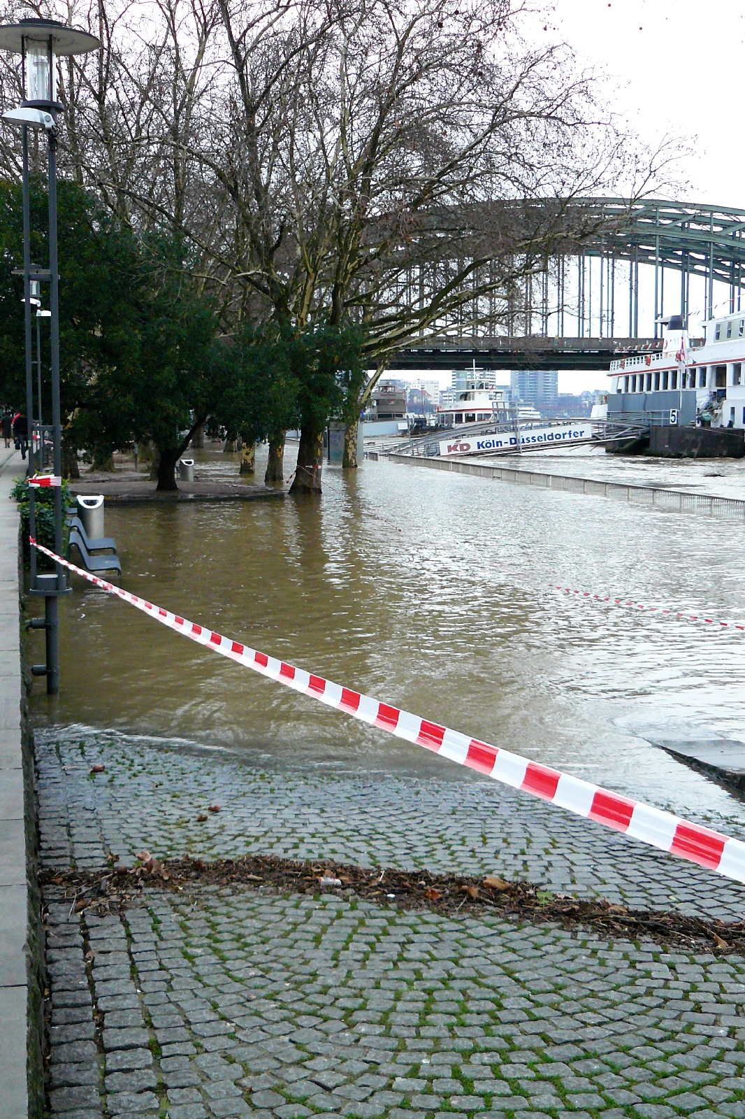 Hochwasser 2018 in Köln