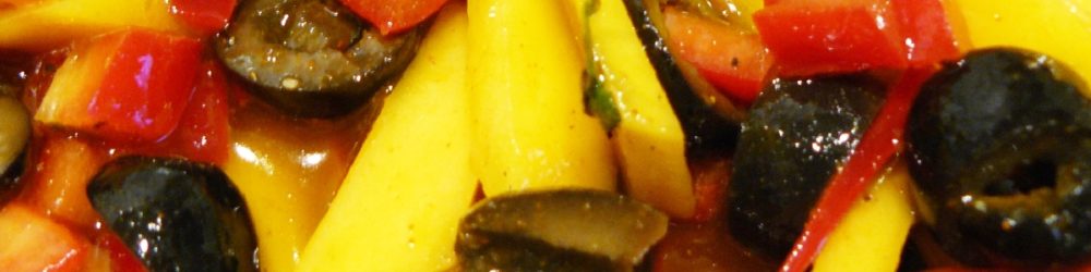 Nudelsalat mit Mango