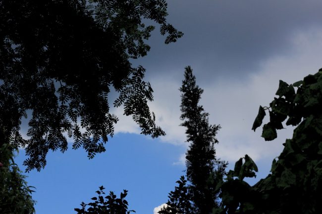 Gewitter zieht auf