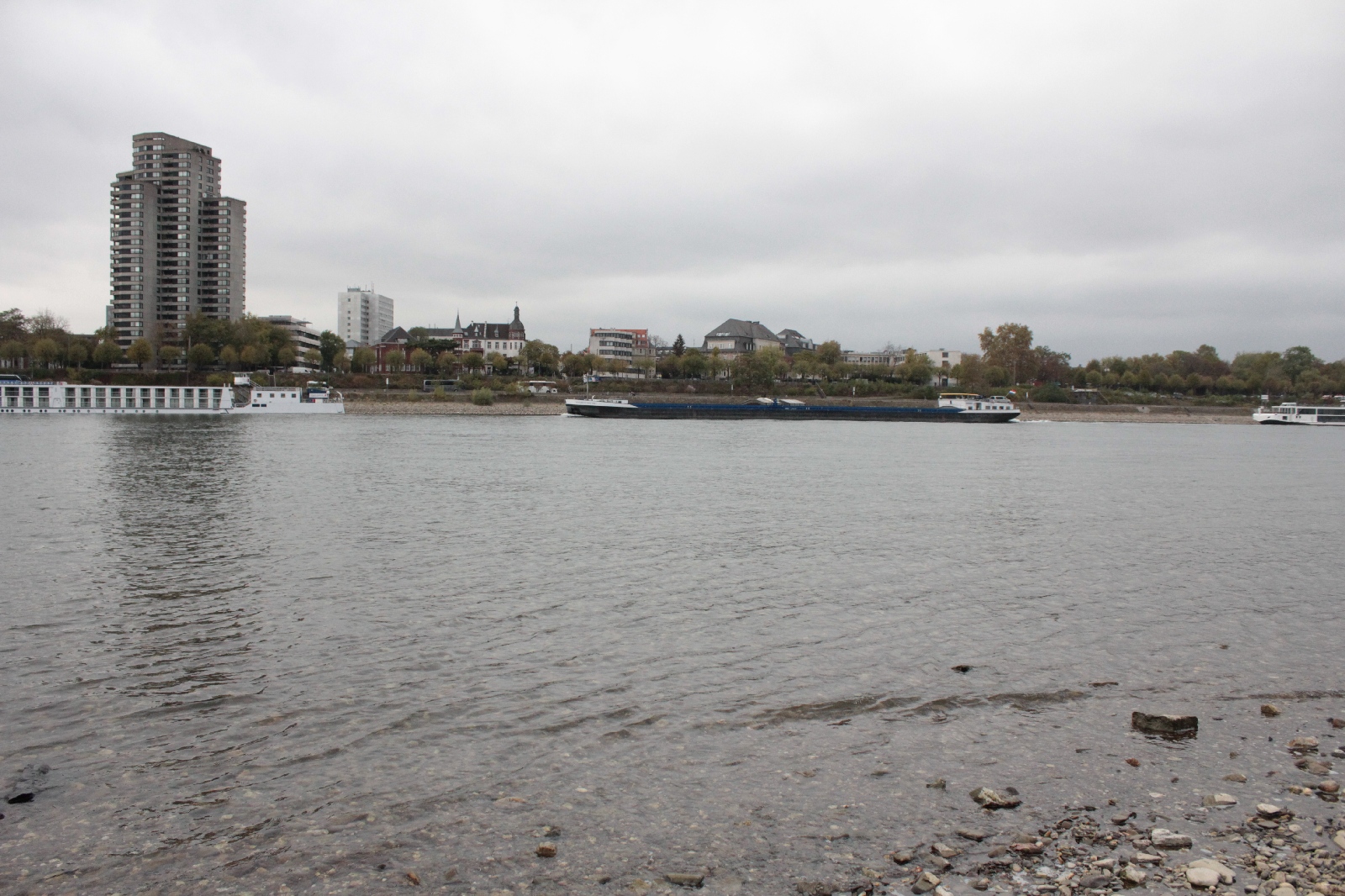 Niedrigwasser Rhein 2018