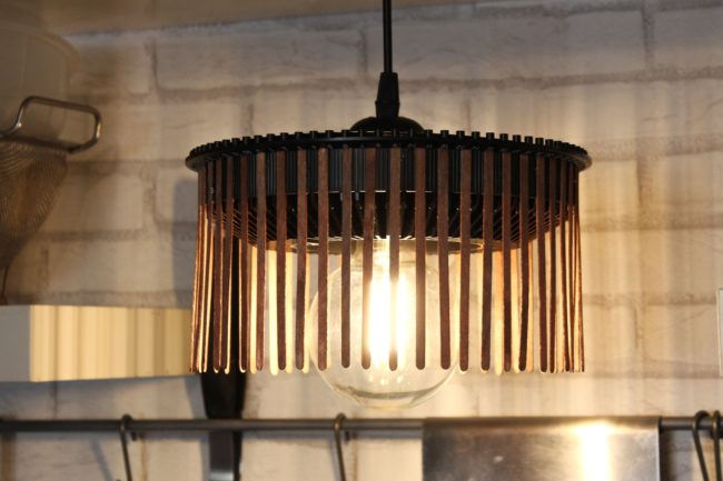 Lampe im Industriestyle DIY
