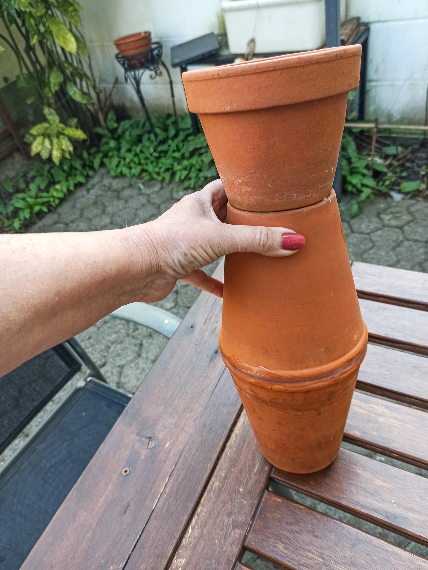 Olla Bewässerung Hochbeet