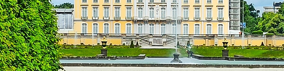 Schloss Austusburg Brühl - die Gärten.