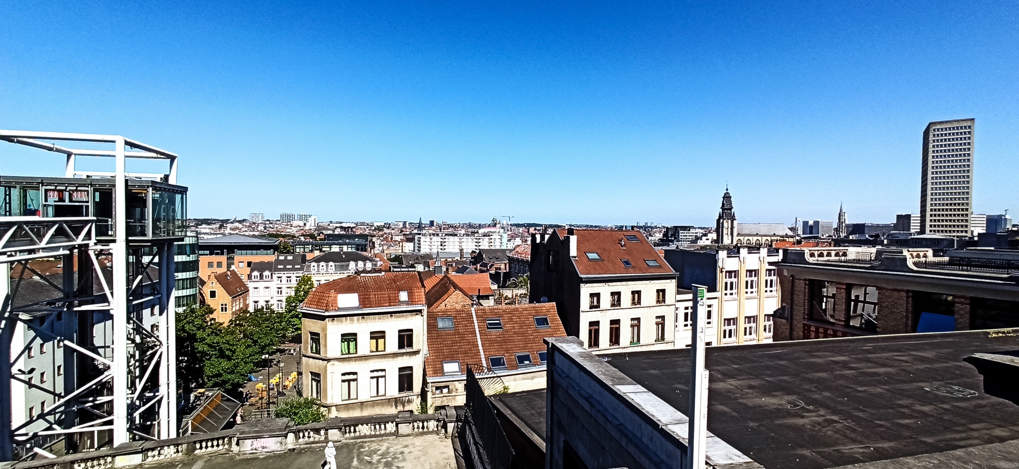 Blick über Brüssel