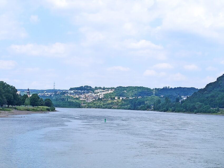Zusammenfluss Mosel Rhein