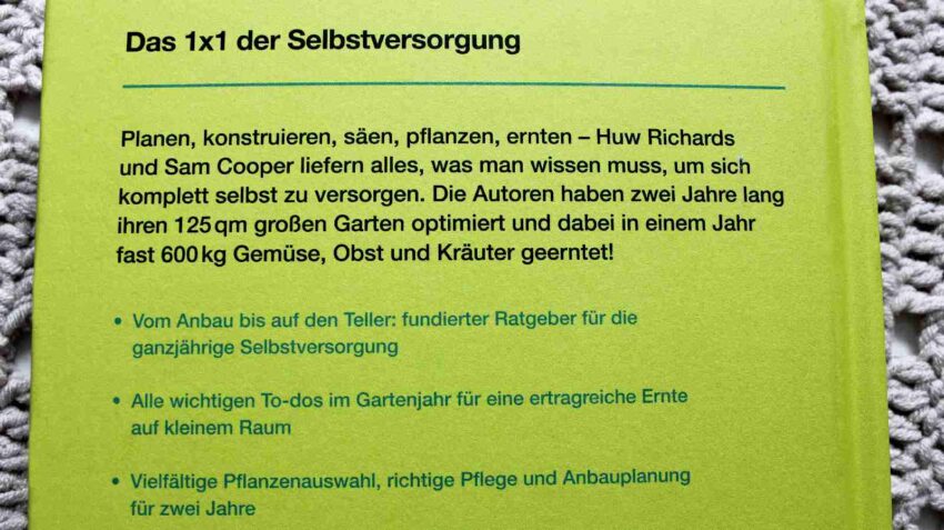 Selbstversorgung aus dem Garten